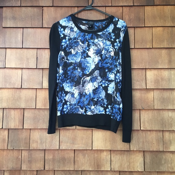 Ann Taylor Floral Breath of Spring! Semi-Sheer - Picture 4 of 6